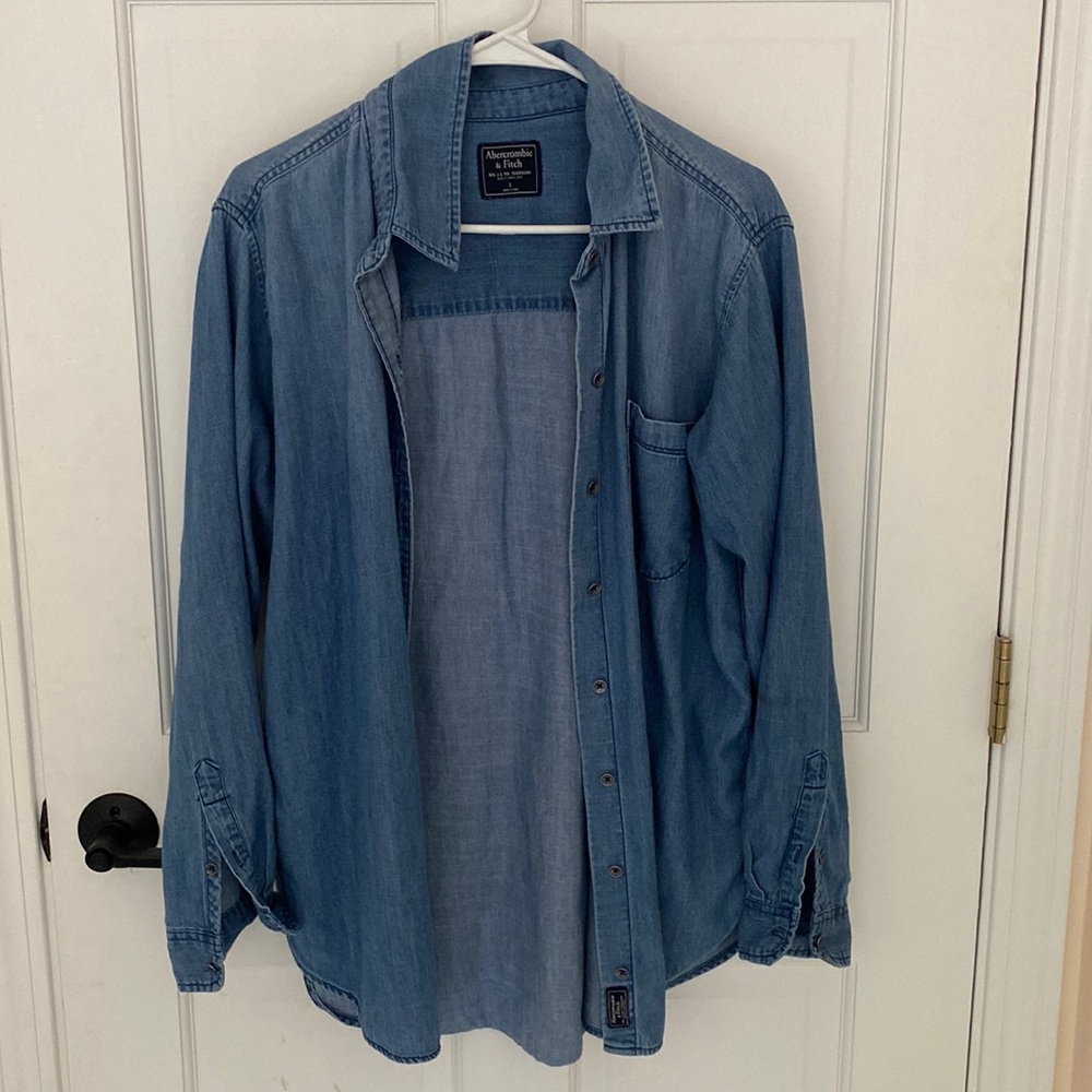 Chambray Button-Up